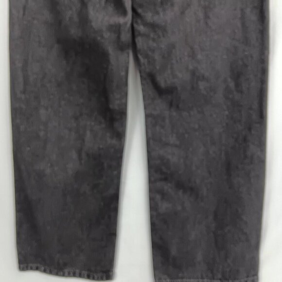 NEW LEVI'S SILVER TAB Stay loose Boy Jeans Black Size 14 Straight leg - Picture 5 of 9